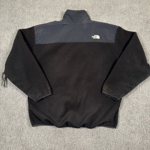 Vintage North Face Denali Jacket Mens XL Black Fleece Made In USA 90s Full Zip - Picture 2 of 16